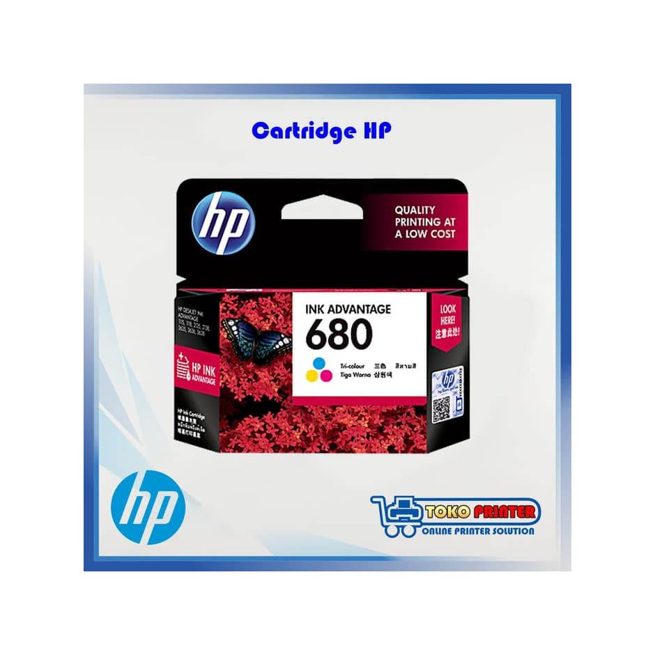 Cartridge HP 680 Color / Catridge HP680 Warna