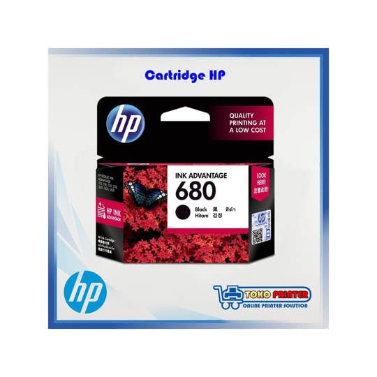 Cartridge HP 680 Black / Catridge HP680 Hitam