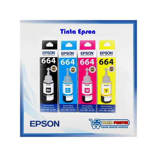 Tinta Epson L100 L110 L120 L200 L210 L220 L300 L310 664 Original