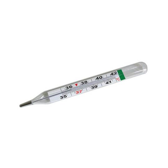 Thermometer Badan ( klinik ), Air Raksa