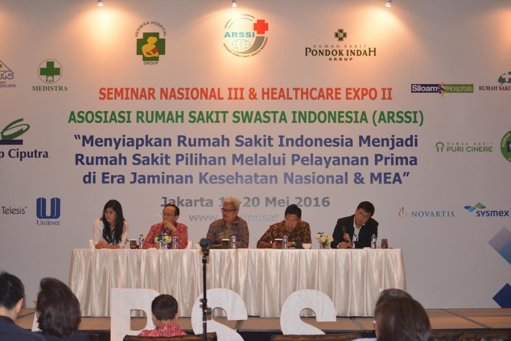 Seminar Nasional III & Healthcare Expo II ARSSI 2016