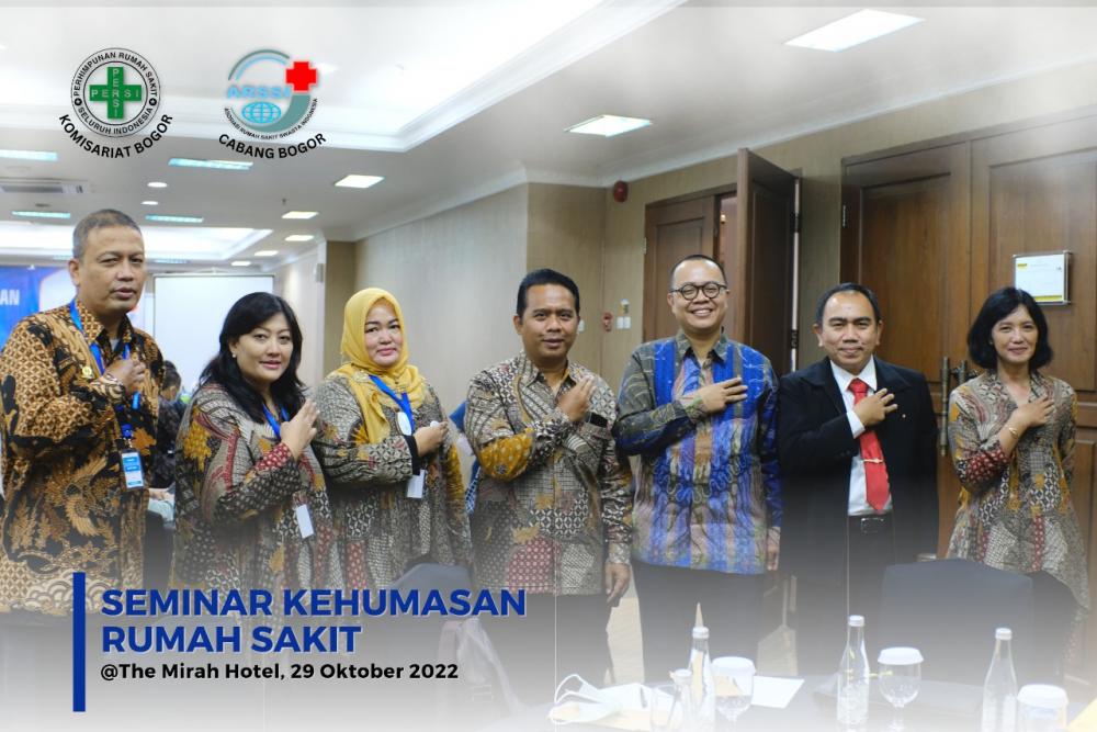 ARSSI Cabang Bogor-Seminar Kehumasan Rumah Sakit 29 Okt 2022