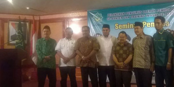 Gubernur Banten hadiri pelantikan Pemuda PUI se-Banten