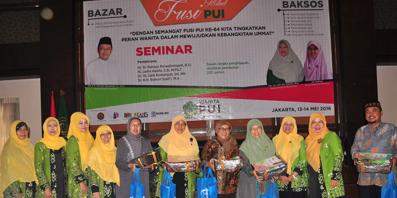 Wanita PUI Gelar Fusi PUI ke-64 di Komplek Rujab DPR Kalibata