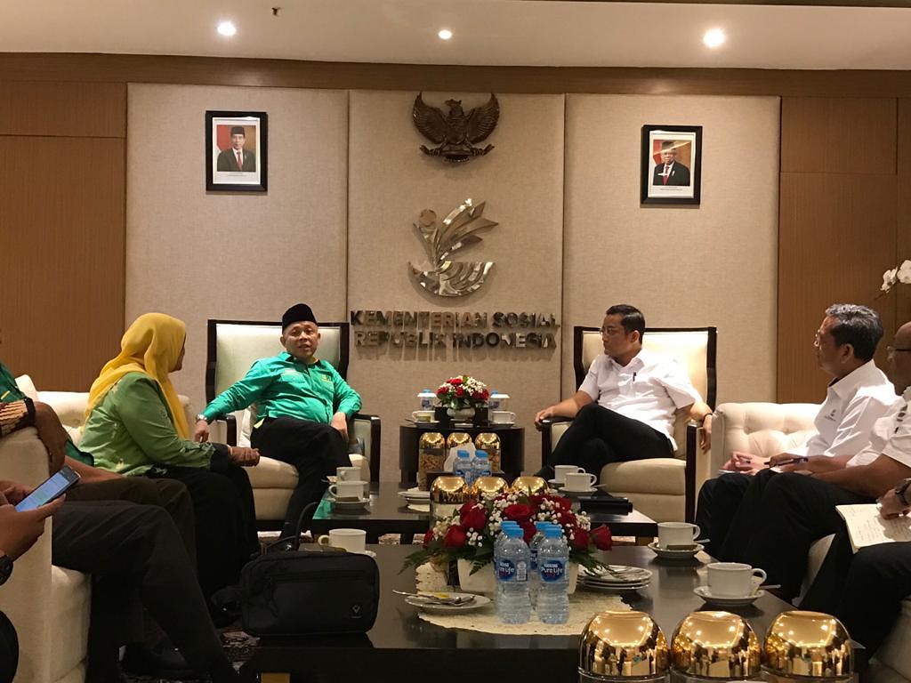 PUI Mengundang Kemensos RI Hadir di Muktmar ke-14