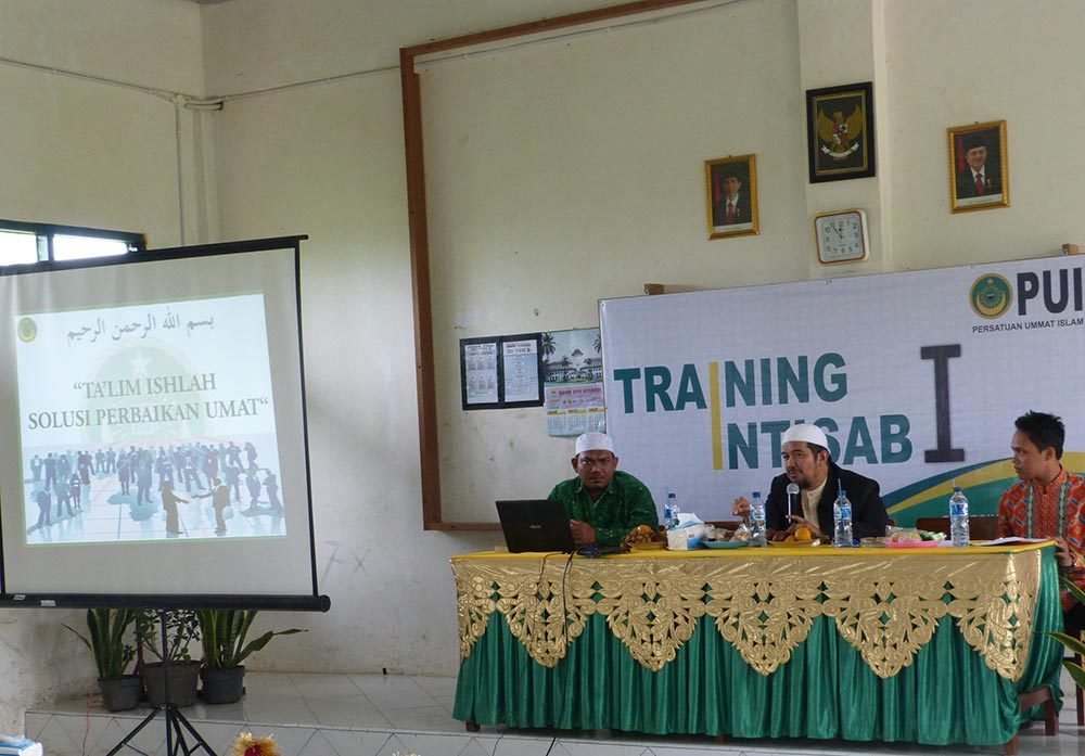Training Intisab I Perdana untuk para Guru PUI