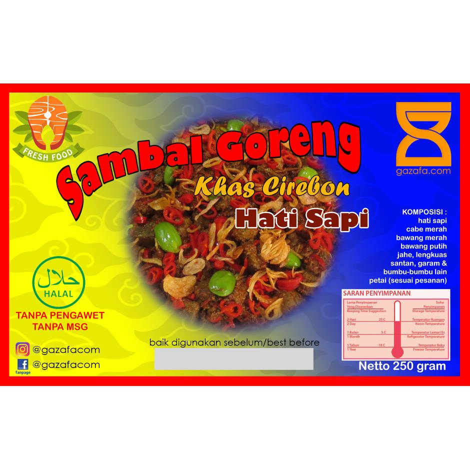 Sambal Goreng Hati Sapi