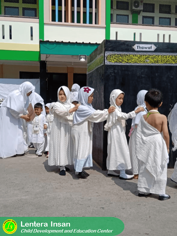 Jamaah Haji Cilik Ikuti Manasik Haji di Lentera Insan