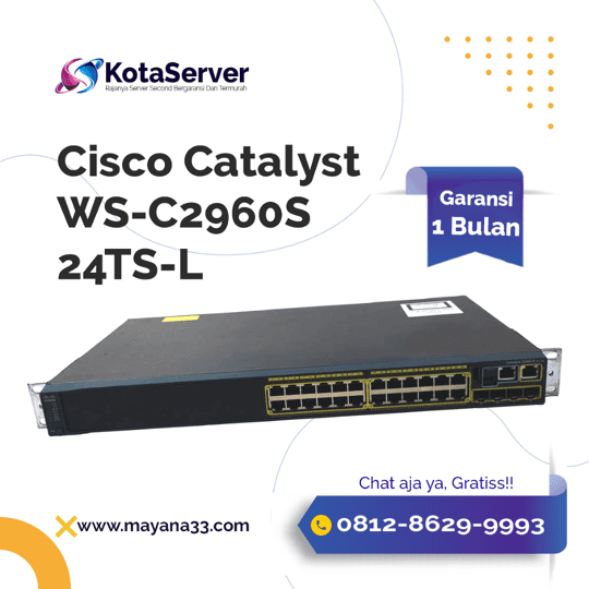 Cisco WS-C2960S-24TS-S envío Gratuito! 24 puertos switch Gigabit LAN Lite 