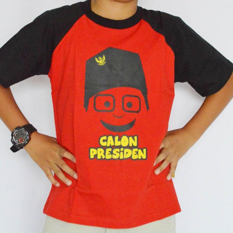 Kaos Bandung BaOng Calon Presiden Anak