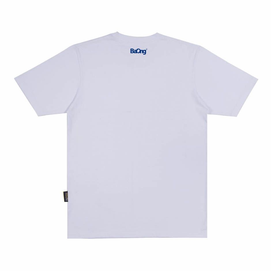 Kaos BaOng T Shirt Mujair Putih