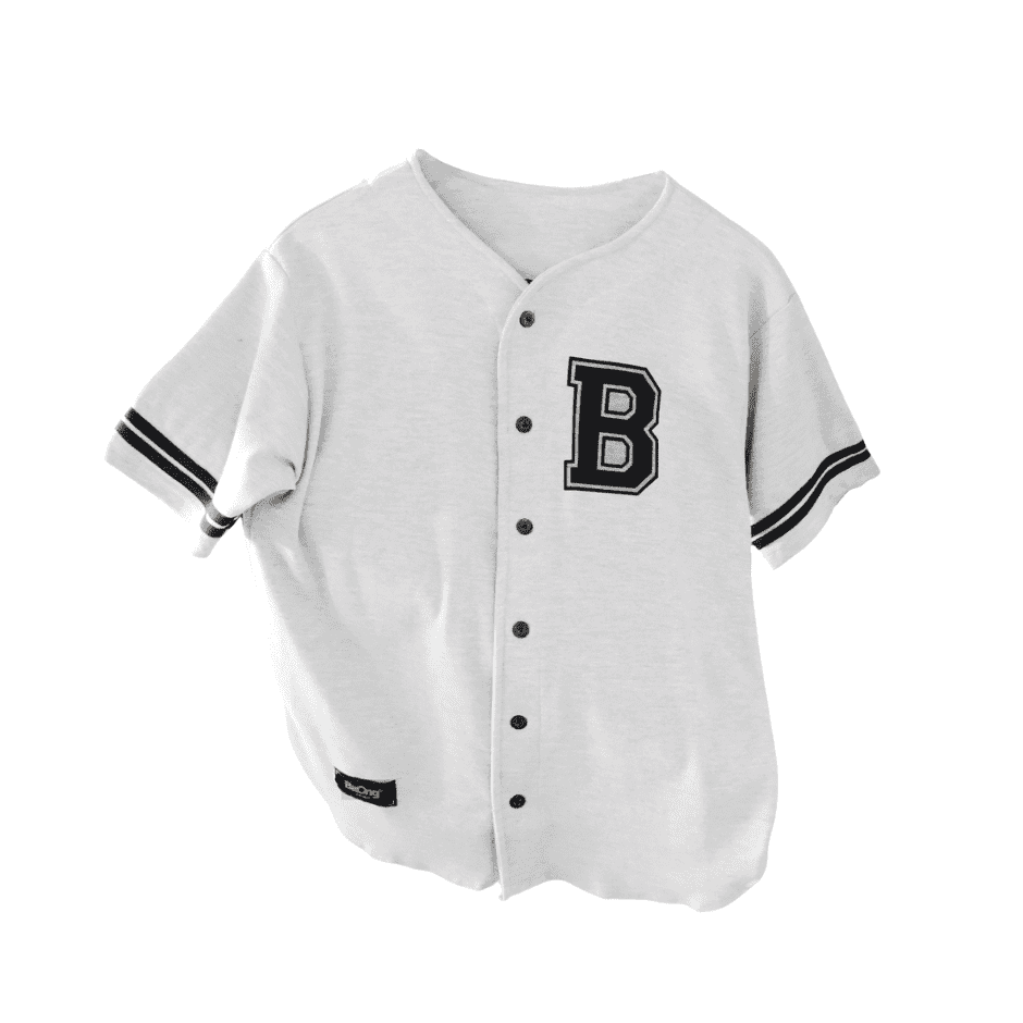 BaOng Baseball Shirt Kancing 4 Warna