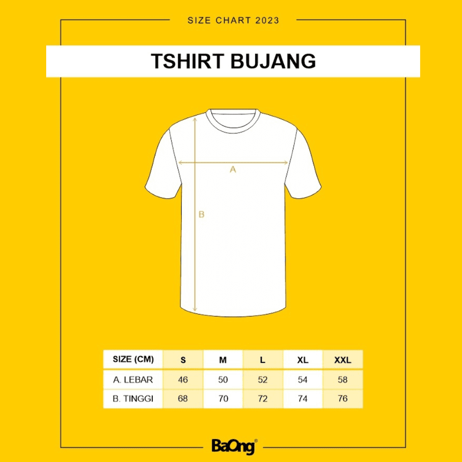Kaos BaOng T Shirt Jarambah Putih