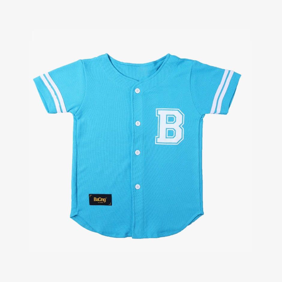 Kaos Anak BaOng Baseball Biru