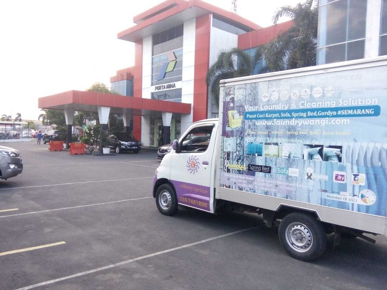 Cuci Karpet Semarang PT.Pertamina - www.laundrywangi.com