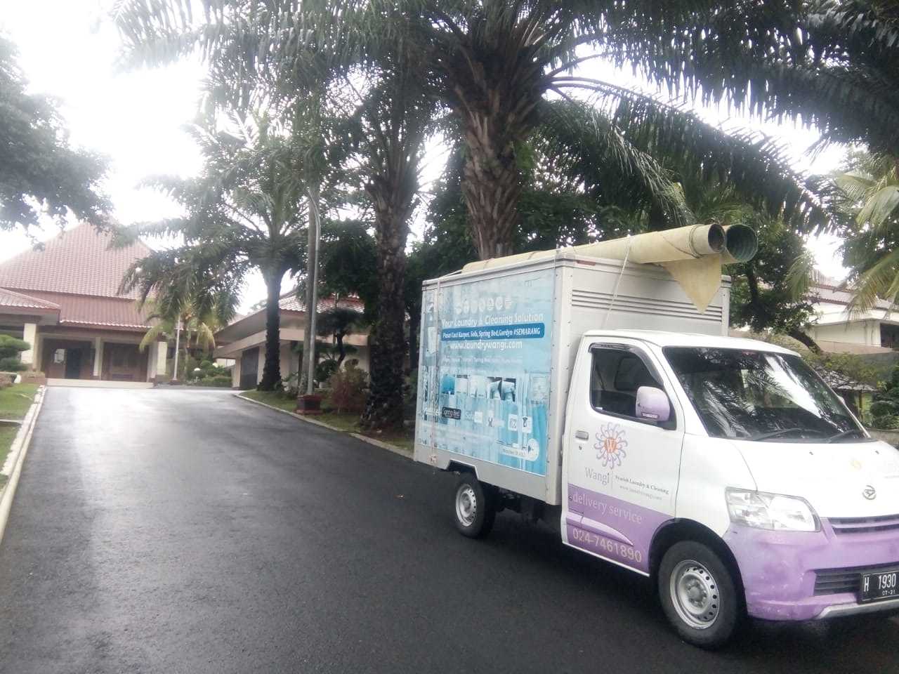 Cuci Karpet Rumah Dinas Walikota Semarang