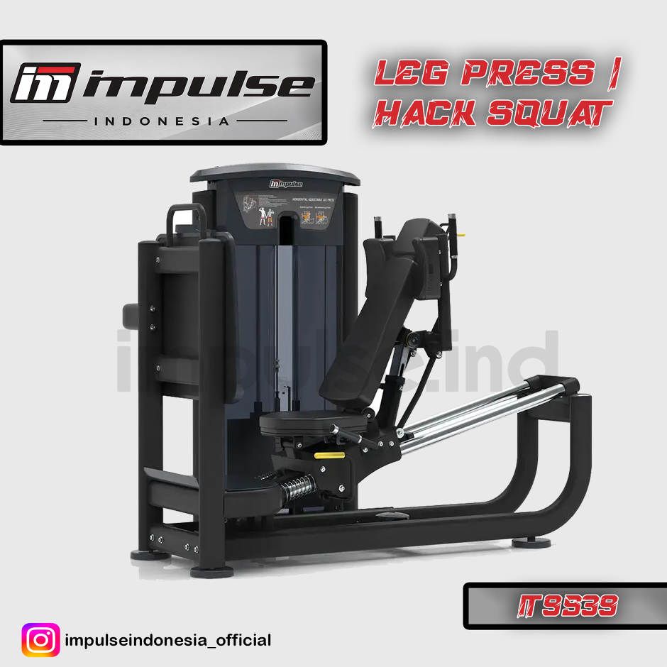 IT9539 ADJUSTABLE LEG PRESS / HACK SQUAT