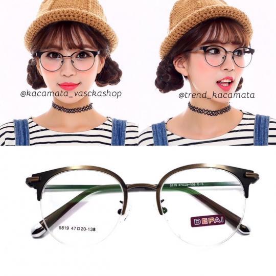 kacamata depai clear brown kacamata depai clear brown