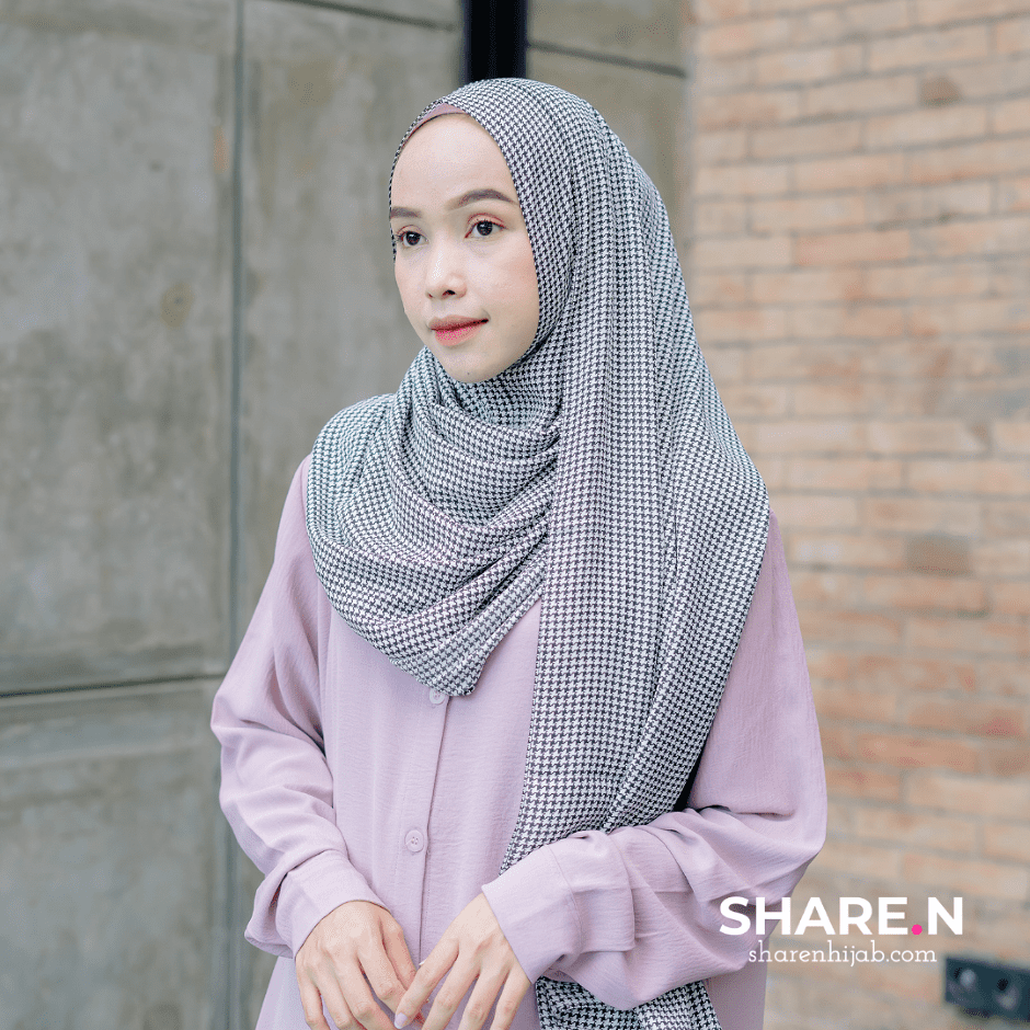 Little Houndstooth Pashmina Instant