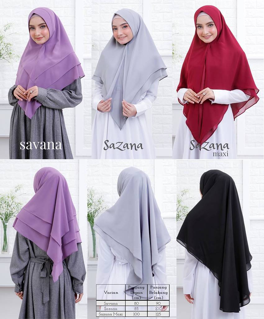 Apa bedanya Savana - Sazana - Sazana Maxi