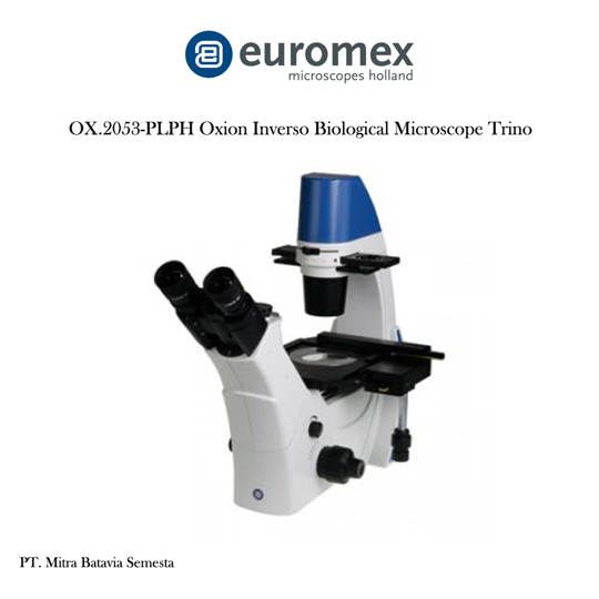 OX.2053-PLPH Oxion Inverso Mikroskop Inverted Biologi Trinokuler