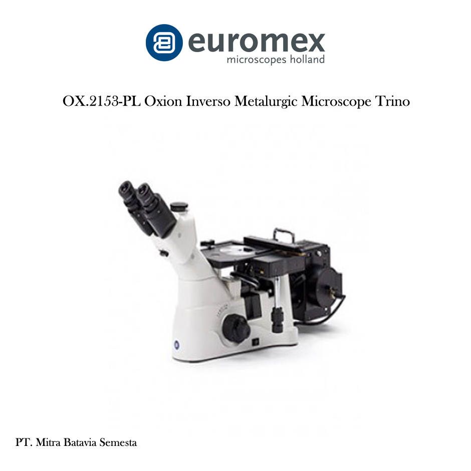 OX.2153-PL Oxion Inverso Metalurgic Microscope Trinocular