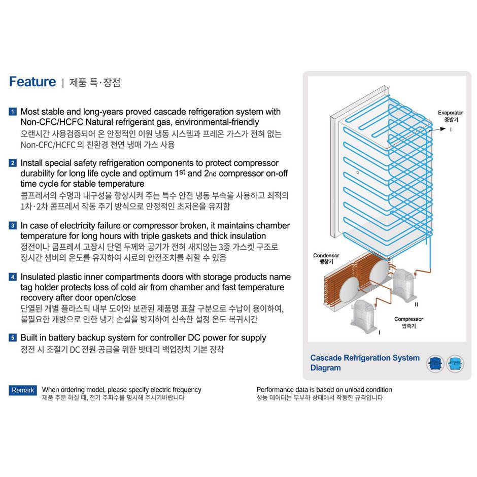 Ultra Low Temperature -86°C Freezer Labtech