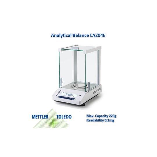 LA204E Analytical Balance METTLER TOLEDO