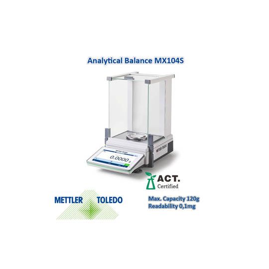 MX104S Analytical Balance METTLER TOLEDO