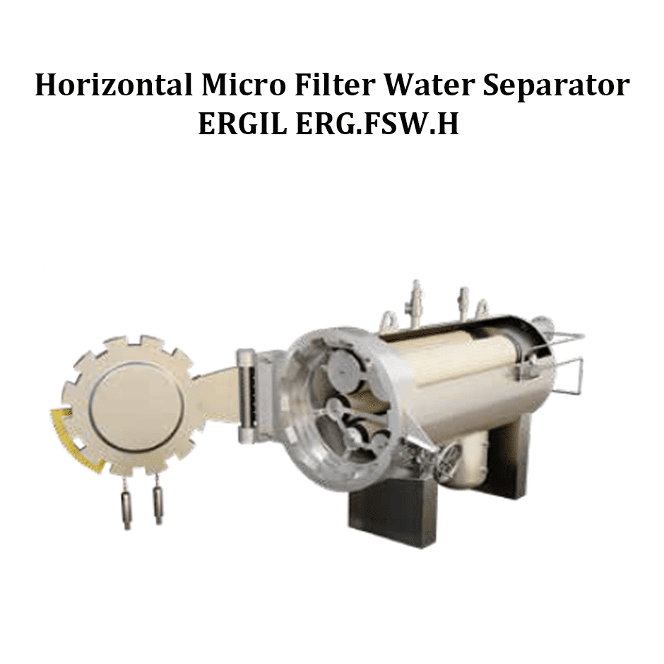 Horizontal Micro Filter Water Separator ERGIL ERG.FSW.H