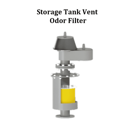 Storage Tank Vent Odor Filter