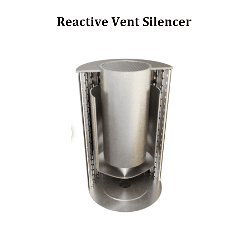 Reactive Vent Silencer