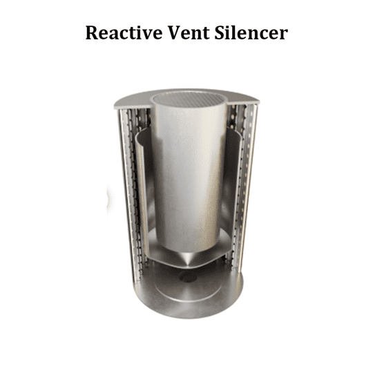 Reactive Vent Silencer