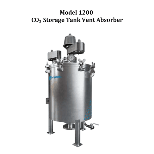 Model 1200 CO₂ Storage Tank Vent Absorber