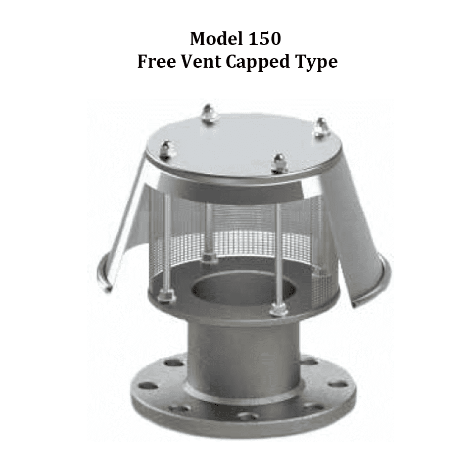 Model 150 Free Vent Capped Type