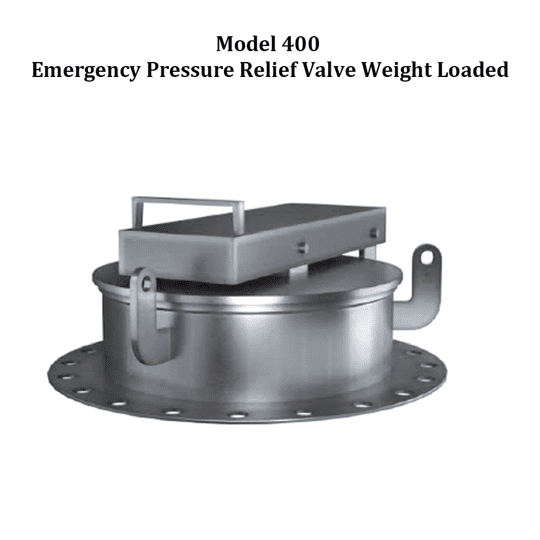 Model 400 Emergency Pressure Relief Valve Weight Loaded