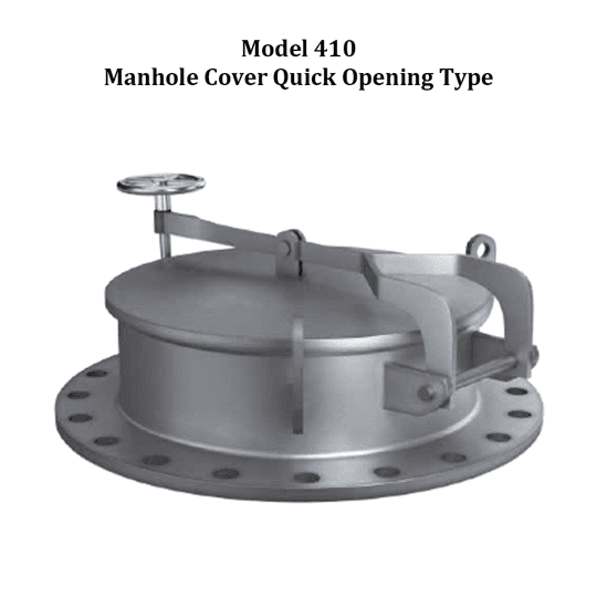 Model 410 Manhole Cover Quick Opening Type