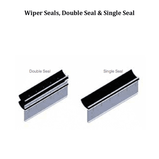 Wiper Seals, Double Seal & Single Seal