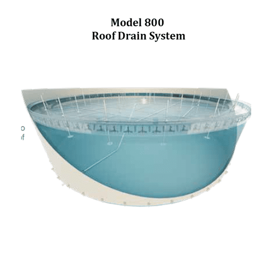 Model 800 Roof Drain System