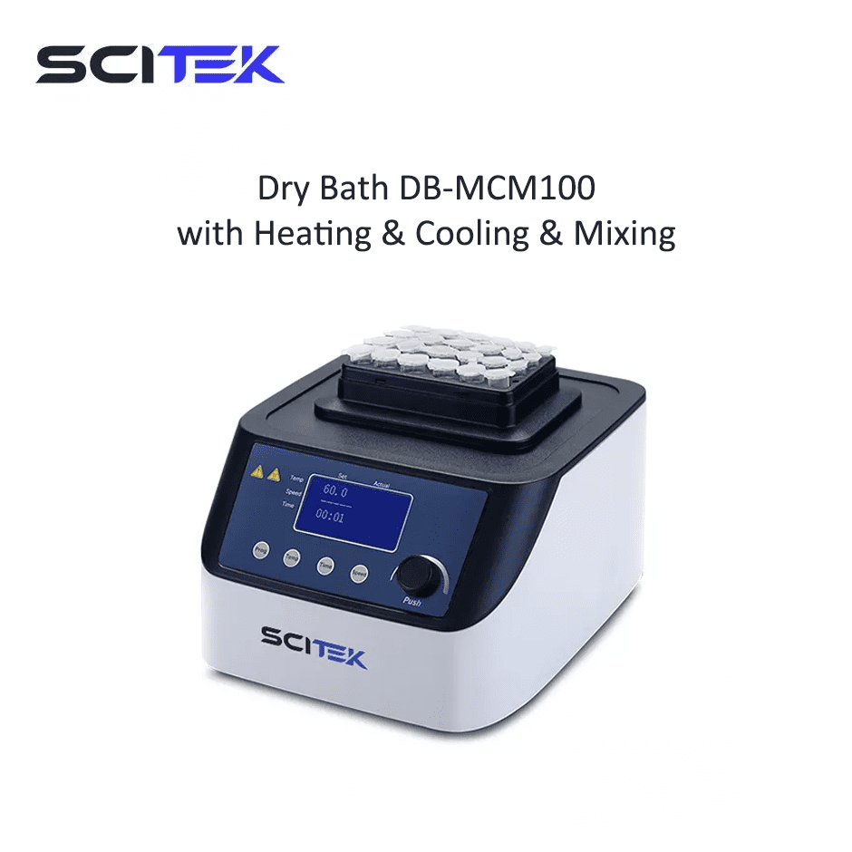 Dry Bath with Heating, Cooling and Mixing DB-HCM100 SCITEK