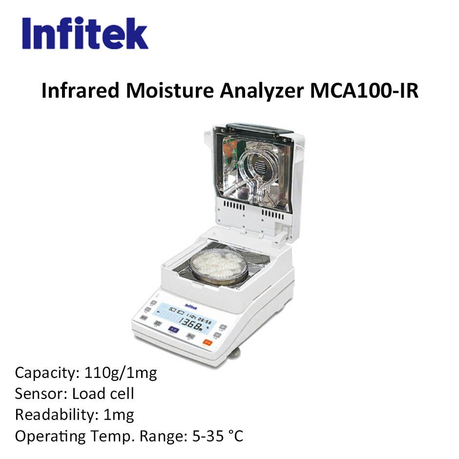 Infrared Moisture Analyzer MCA100-IR Infitek