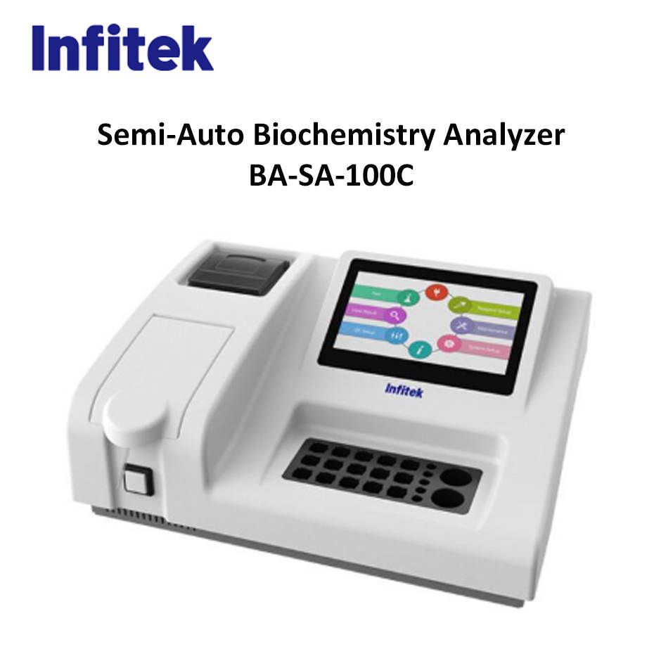 Biochemistry Analyzer Semi-Auto BA-SA-100C