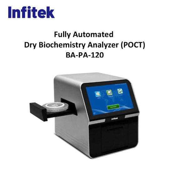 Dry Biochemistry Analyzer (POCT) Fully Automated BA-PA-120