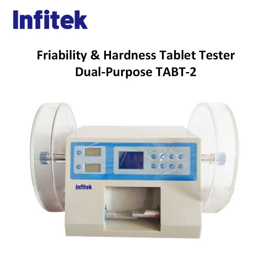 Friability and Hardness Tablet Tester Dual-purpose TABT-2