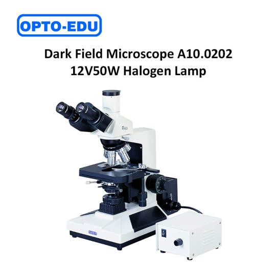 Dark Field Microscope A10.0202 12V50W Halogen Lamp