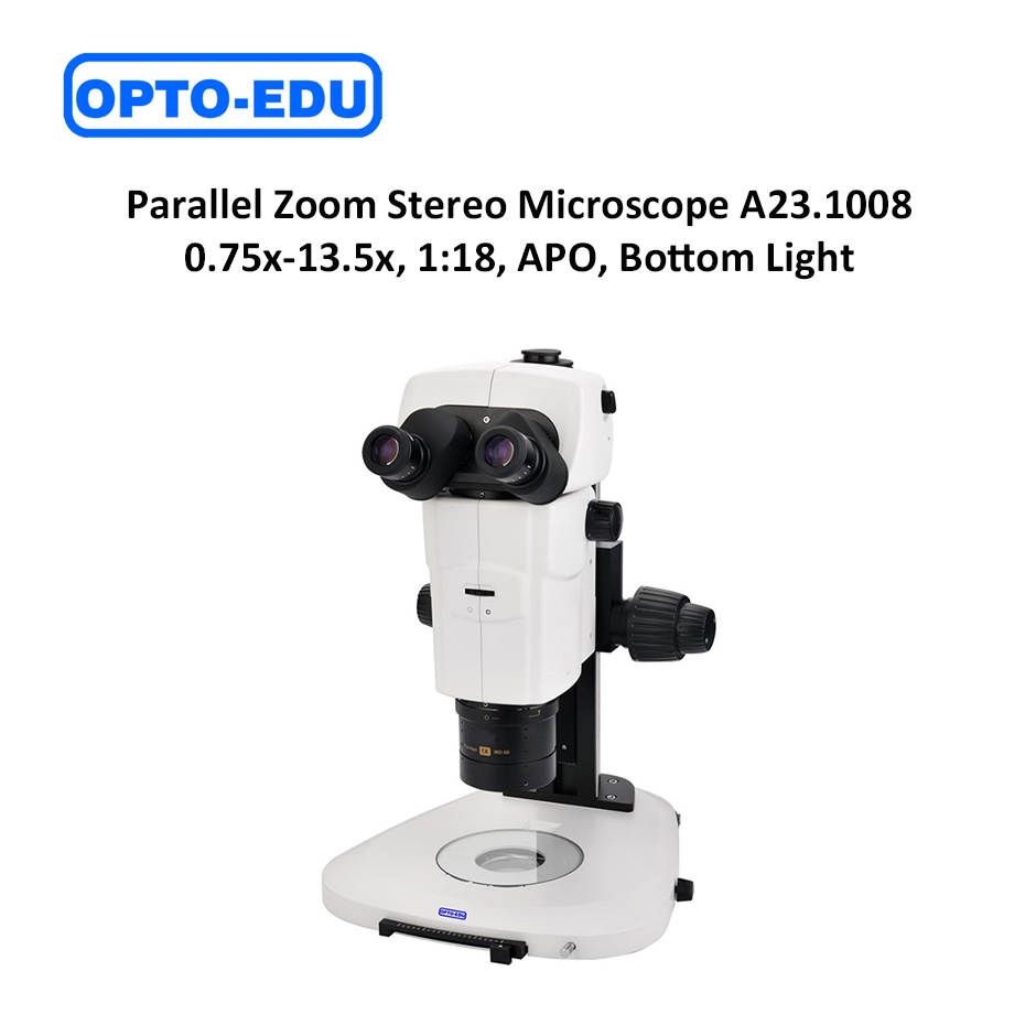 Mikroskop Stereo Parallel Zoom Bottom Light A23.1008