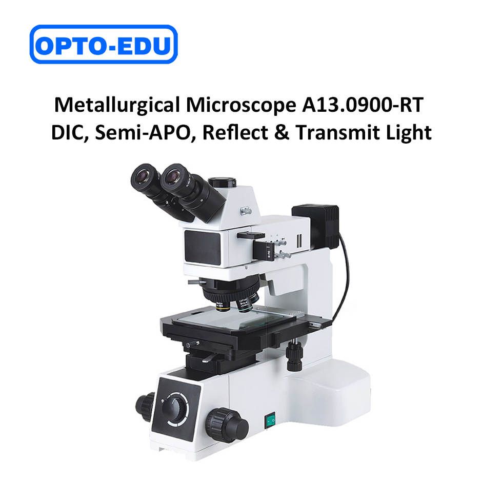 Mikroskop Metalurgi A13.0900-RT DIC, Semi-APO, Reflect & Transmit Light 