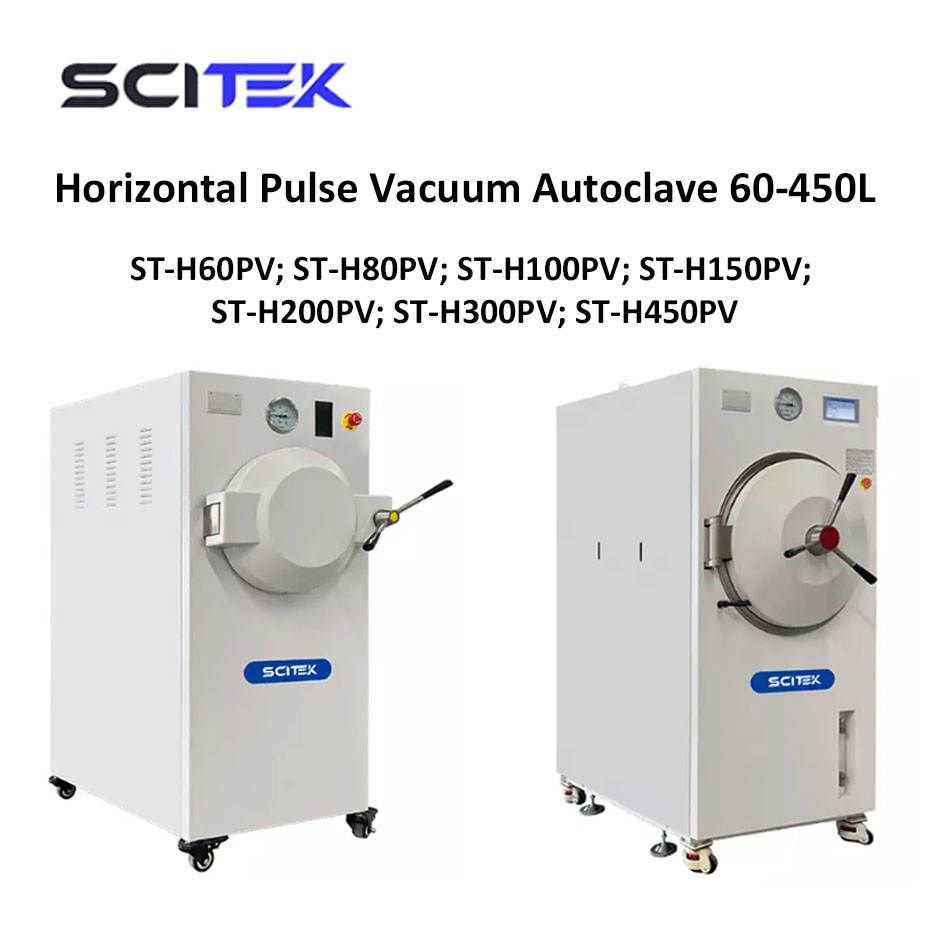 Horizontal Pulse Vacuum Autoclave 60-450L
