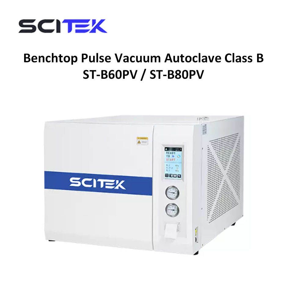 Benchtop Pulse Vacuum Autoclave Class B Scitek