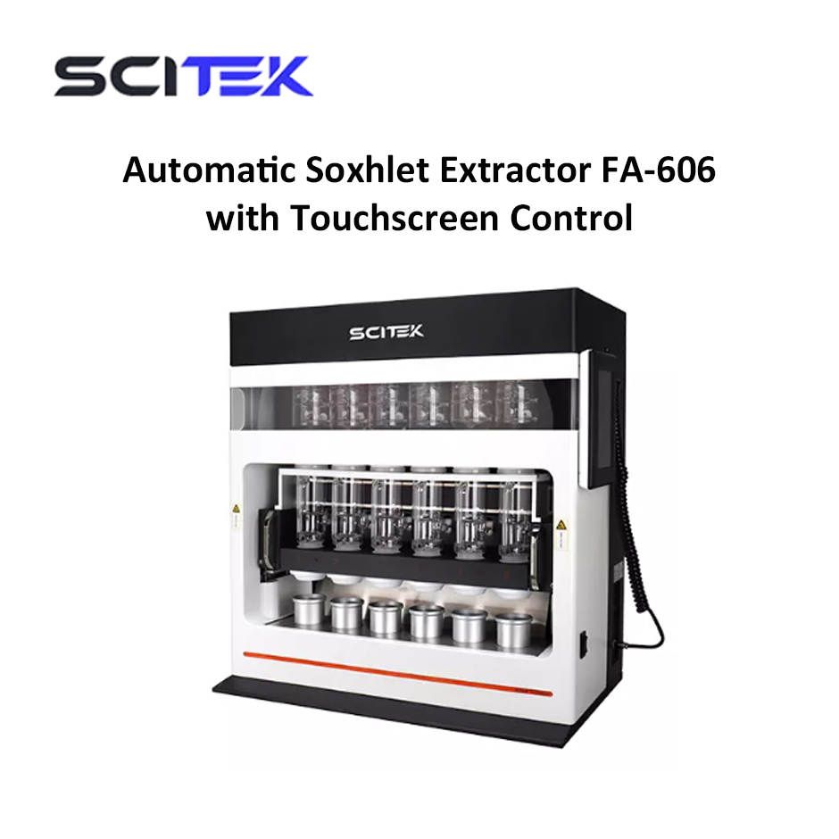 Automatic Soxhlet Extractor FA-606 with Touchscreen Control